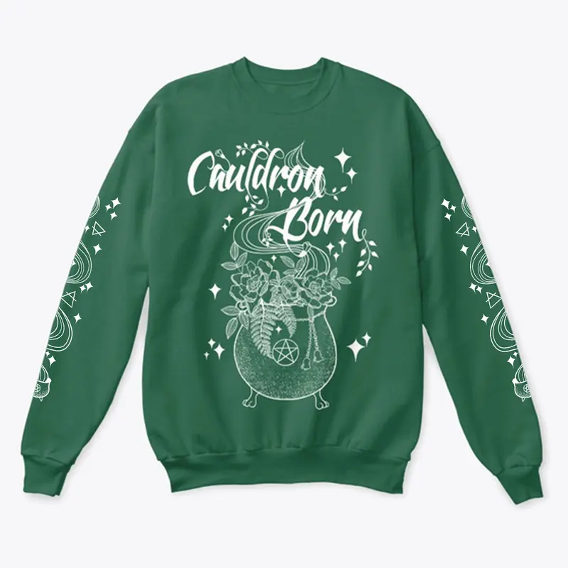 Cauldron Born Sweatshirt - Forest Green